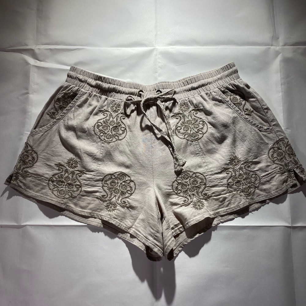 Gray Anthropologie shorts